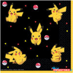 Pokémon Yellow Thunder szalvéta 16 db-os 33x33 cm (JAV_DPA30543)
