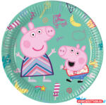 Peppa Malac Messy Play papírtányér 8 db-os 20 cm FSC (JAV_PNN93488)
