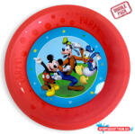 Disney Mickey Rock the House micro prémium műanyag lapostányér 4 db-os szett 21 cm (JAV_PNN96261)