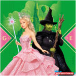 Wicked For Good szalvéta 20 db-os 33x33 cm FSC (JAV_PNN98186)