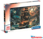 Kalóz Kalózhajó Haunted Seas 300 db-os puzzle Clementoni (JAV_CMC21738)