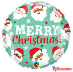Karácsony Karácsonyi Santas fólia lufi 46 cm (JAV_MLG315601)