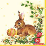 Húsvét Egg & Hare szalvéta 20 db-os 33x33 cm (JAV_PKK009677)