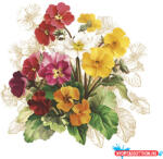 Virág Vintage Primrose szalvéta 20 db-os 33x33 cm (JAV_PKK770837)
