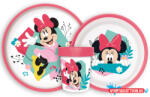 Disney Minnie Being More csúszásmentes étkészlet, micro műanyag szett (JAV_JVL66670)