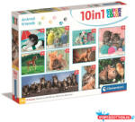 Állatos Friends 10 az 1-ben puzzle Clementoni (JAV_CMC20283)
