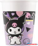 Hello Kitty Kuromi Pop Art papír pohár 8 db-os 200 ml FSC (JAV_PNN98636)