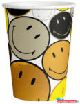 Emoji Smiley Originals papír pohár 8 db-os 250 ml (JAV_DPA9914441)