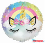 Unikornis Pastel fólia lufi 36 cm (JAV_MLG143737)