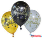 Boldog Születésnapot Happy Birthday Stars léggömb, lufi 6 db-os (JAV_PNN93395)