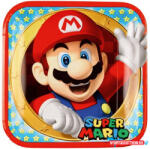 Super Mario Mushroom World papírtányér 8 db-os 23 cm (JAV_DPA990153566)