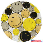 Emoji Smiley Originals papírtányér 8 db-os 23 cm (JAV_DPA9914440)