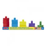 Melissa & Doug Fa kirakó geometriai formák 15 darab (6076087)
