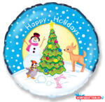 Karácsony Karácsonyi Holiday fólia lufi 48 cm (JAV_MLG312546)