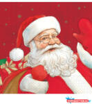 Karácsony Karácsonyi Santa Claus szalvéta 20 db-os 33x33 cm FSC (JAV_PNN96464)