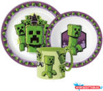 Minecraft The Movie étkészlet, micro műanyag szett bögrével 265 ml (JAV_JVL33369)