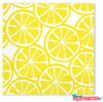 Citrom Slices szalvéta 20 db-os, 33x33 cm FSC (JAV_PNN96423)