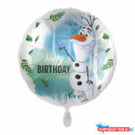 Disney Jégvarázs Olaf Happy Birthday fólia lufi 43 cm (JAV_NPR163373)