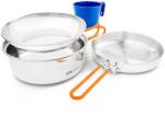 GSI Outdoors Glacier Stainless 1 Person Mess Kit (90497681257)