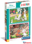 Disney Classics Love 2x60 db-os puzzle Clementoni (JAV_CMC24836)