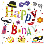 Boldog Születésnapot Happy Birthday Funny szalvéta 20 db-os 33x33 cm (JAV_PKK032071)
