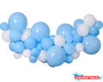 Baby Kék Baby Blue léggömb, lufi girland szett 65 db-os (JAV_MLG031348)