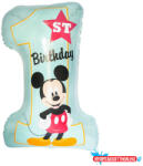 Disney Mickey Blue Első születésnap fólia lufi 71 cm (JAV_DPA9916551)