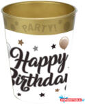 Boldog Születésnapot Happy Birthday Milestone micro prémium műanyag pohár 250 ml (JAV_PNN96258)