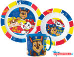 Mancs Őrjárat Pup Power étkészlet, micro műanyag szett bögrével 265 ml (JAV_JVL33354)