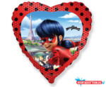 Katicabogár és Fekete Macska kalandjai Heart fólia lufi 46 cm (WP) (JAV_MLG302530)