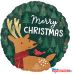 Karácsony Merry Christmas, Karácsonyi fólia lufi 43 cm (JAV_DPA4613075)