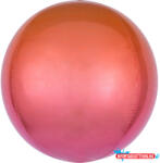  Színes Ombré gömb fólia lufi 40 cm (JAV_DPA3984701)