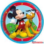 Disney Mickey Rock the House papírtányér 8 db-os 20 cm FSC (JAV_PNN94050)