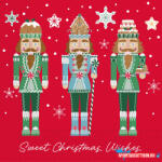 Karácsony Karácsonyi Sweet Wishes szalvéta 20 db-os 33x33 cm FSC (JAV_PNN97542)