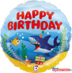 Boldog Születésnapot Happy Birthday Ocean mini fólia lufi 19 cm (WP) (JAV_GBB22063)