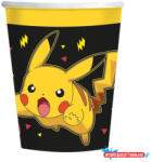 Pokémon Yellow Thunder papír pohár 8 db-os 237 ml (JAV_DPA30542)