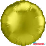 Szatén Lemon kör fólia lufi 43 cm (JAV_DPA4188101)