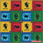 Harry Potter Houses szalvéta 16 db-os 33x33 cm (JAV_DPA9915075)
