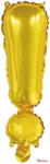 Betűk Arany Gold ! betű fólia lufi, 43 cm (JAV_DPA9909664)