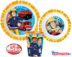Sam a tűzoltó Rescue Mission étkészlet, micro műanyag szett, pohárral 260 ml (JAV_JVL11112)