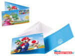 Super Mario Mushroom World Party meghívó 8 db-os (JAV_DPA9901543)