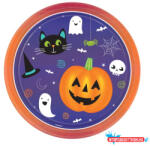 Halloween Friends papírtányér 8 db-os 23 cm (JAV_DPA990744366)