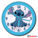 Disney Lilo és Stitch, A csillagkutya Magical falióra 25 cm (JAV_EWA3015LAS)