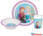 Disney Jégvarázs Enchanted étkészlet, micro műanyag szett Dobozban (JAV_EWA840425)