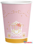 Hercegnők Swan papír pohár 8 db-os 250 ml (JAV_DPA990631366)
