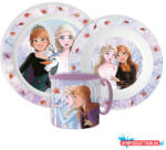 Disney Jégvarázs Autumn Leaves étkészlet, micro műanyag szett bögrével 265 ml (JAV_JVL33366)