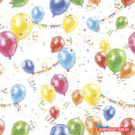 Virág Lufis Garlands szalvéta 20 db-os 33x33 cm (JAV_PKK032590)