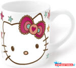 Hello Kitty Stars porcelán bögre 325 ml (11 oz) Díszdobozban (JAV_STF46225)