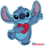 Disney Lilo és Stitch, A csillagkutya Heart fólia lufi 86 cm (JAV_PNN97184)