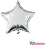 Csillag Ezüst csillag Silver fólia lufi 46 cm (JAV_PNN92451)